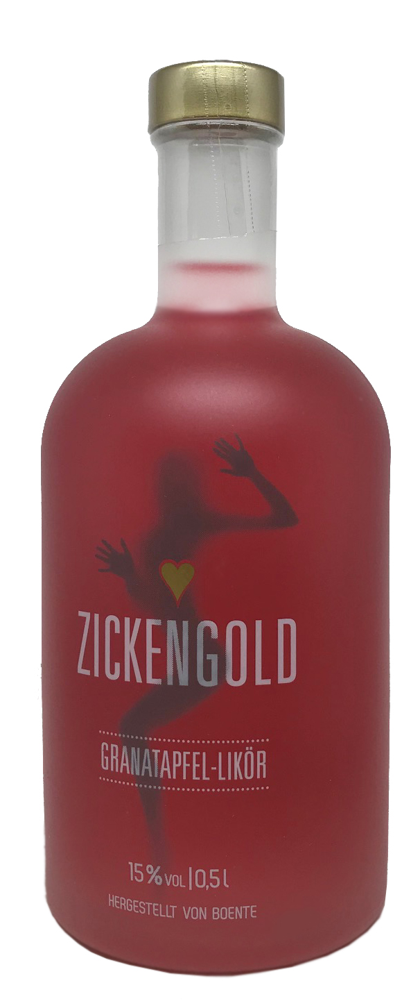 Zickengold Granatapfel Likör 0,5l 15%vol.