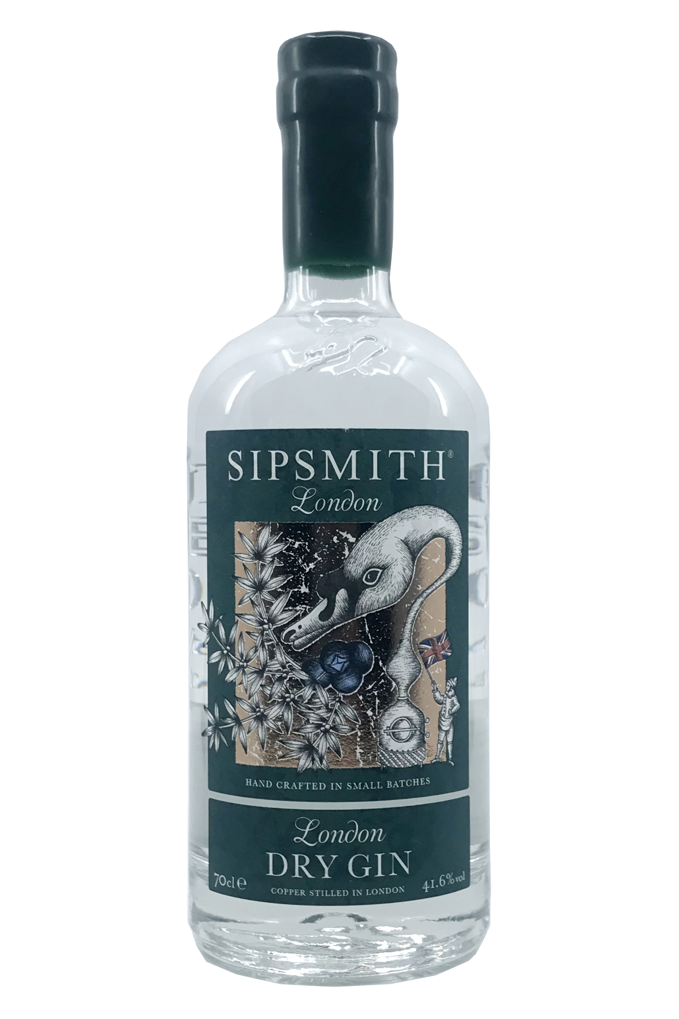 Sipsmith - London Dry Gin - 0,7l 41,6% vol. Alk.
