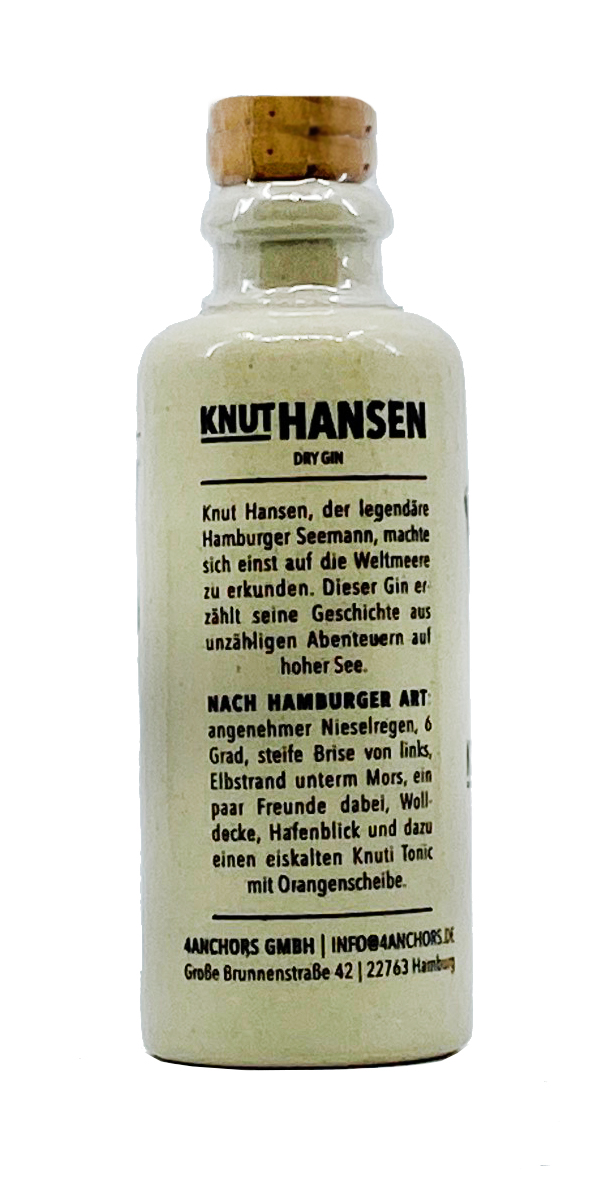 Knut Hansen Miniatur - kleine Buddel  50ml 42%vol.