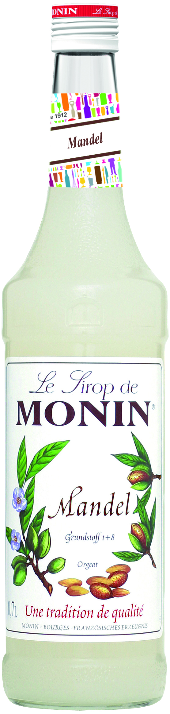 Monin Mandel Sirup 0,7l Mandelsirup
