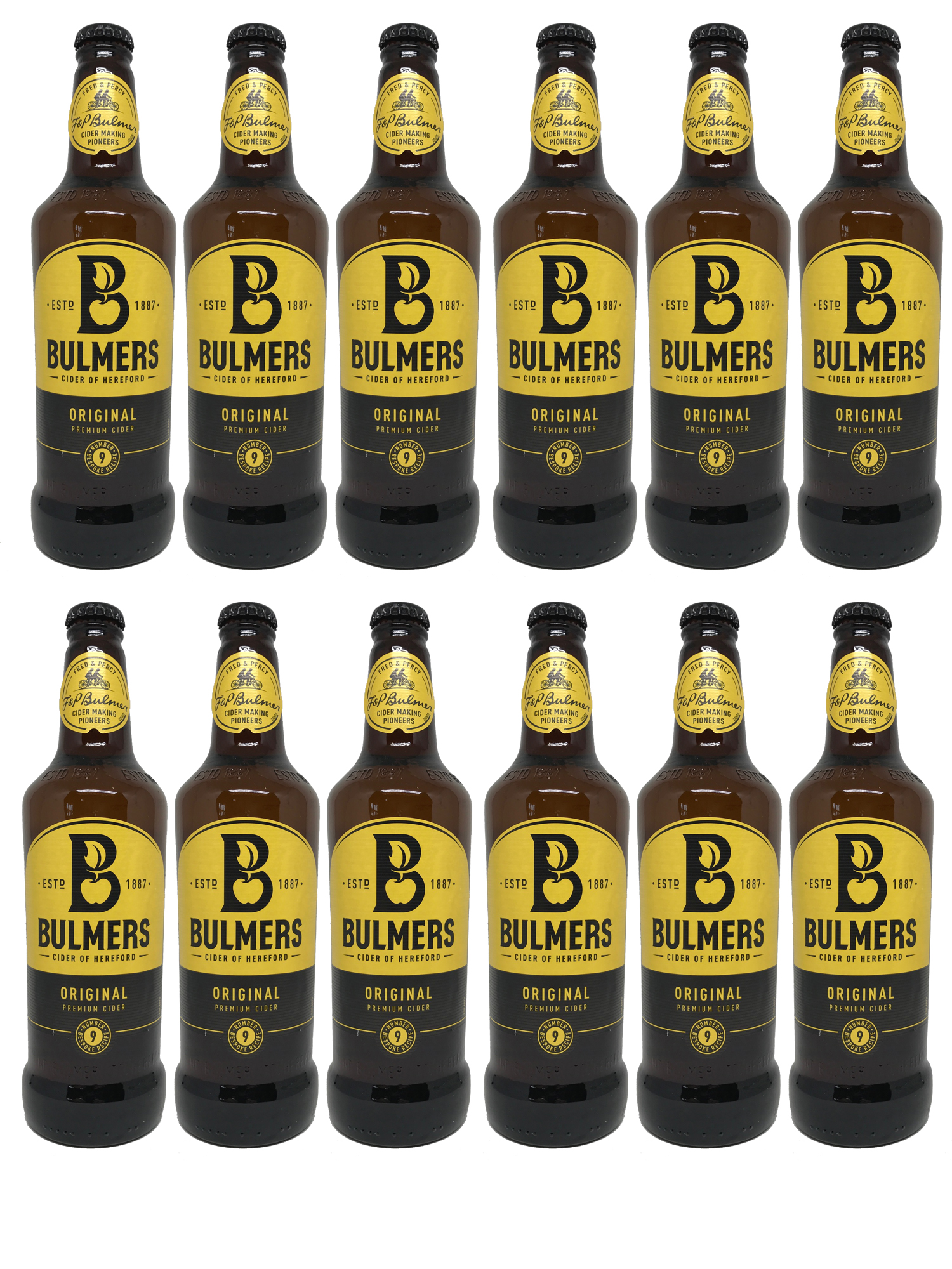 12x Bulmers Original Cider 4,5%vol. 0,5l Apfelcider *versandkostenfrei*
