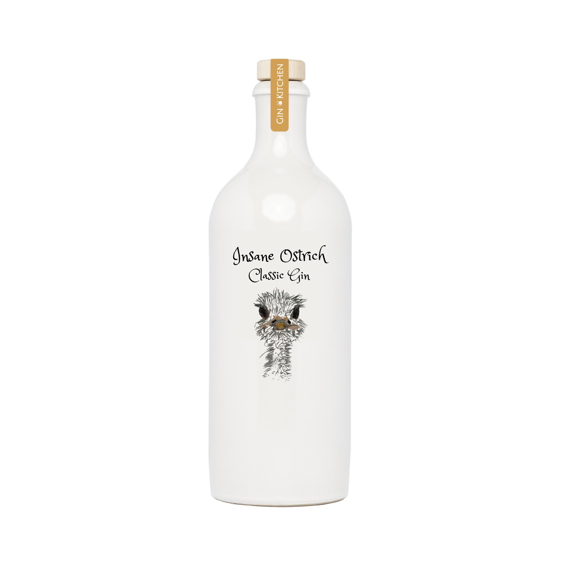 The Gin Kitchen - Insane Ostrich Classic Gin 0,7l 48%vol.