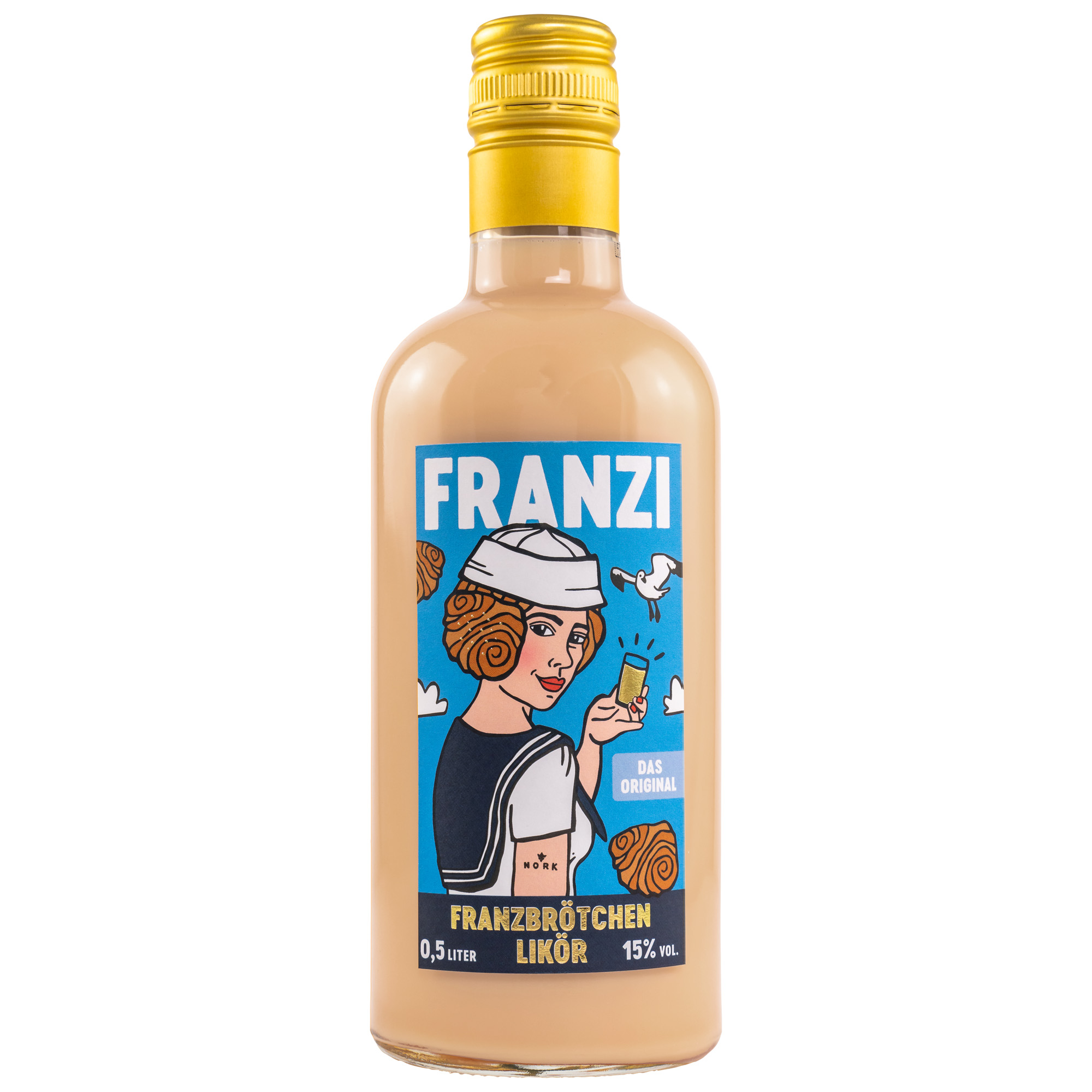 Franzi Franzbrötchenlikör 0,5l 15%vol.