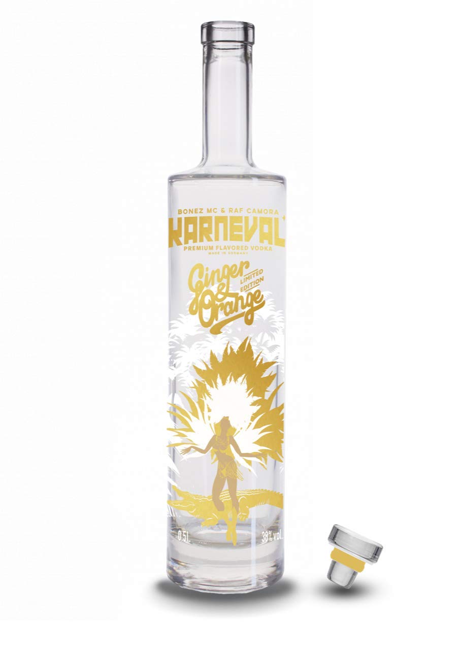 Karneval Vodka SONDEREDITION * LIMITIERT * Ginger & Orange 0,5l 38%vol.