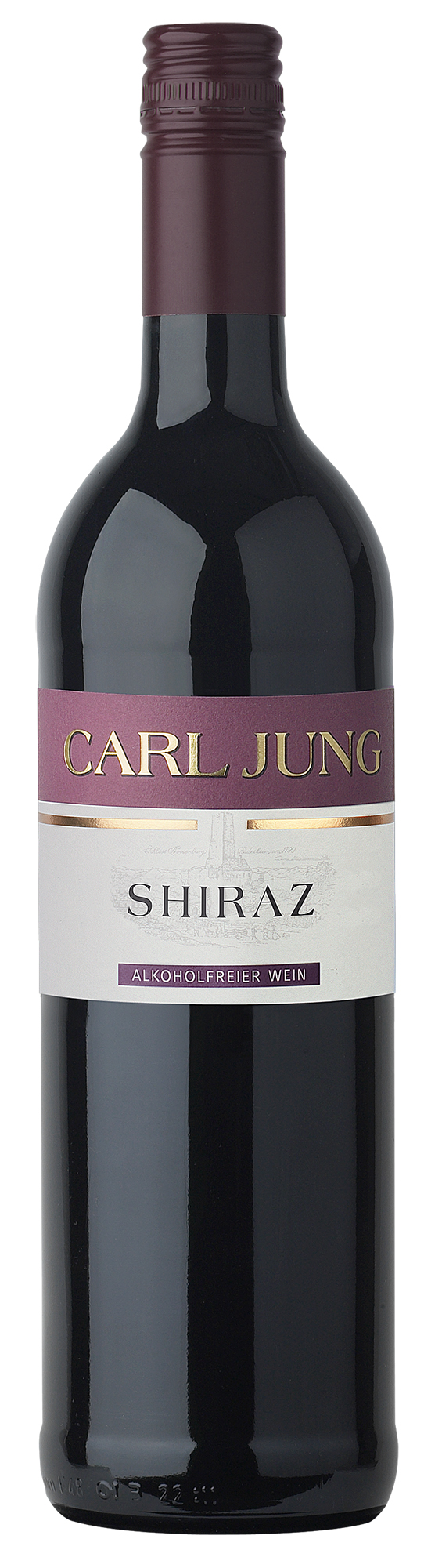 SHIRAZ_ALKOHOLFREIER Carl Jung Shiraz 0,75l - alkoholfreier Rotwein