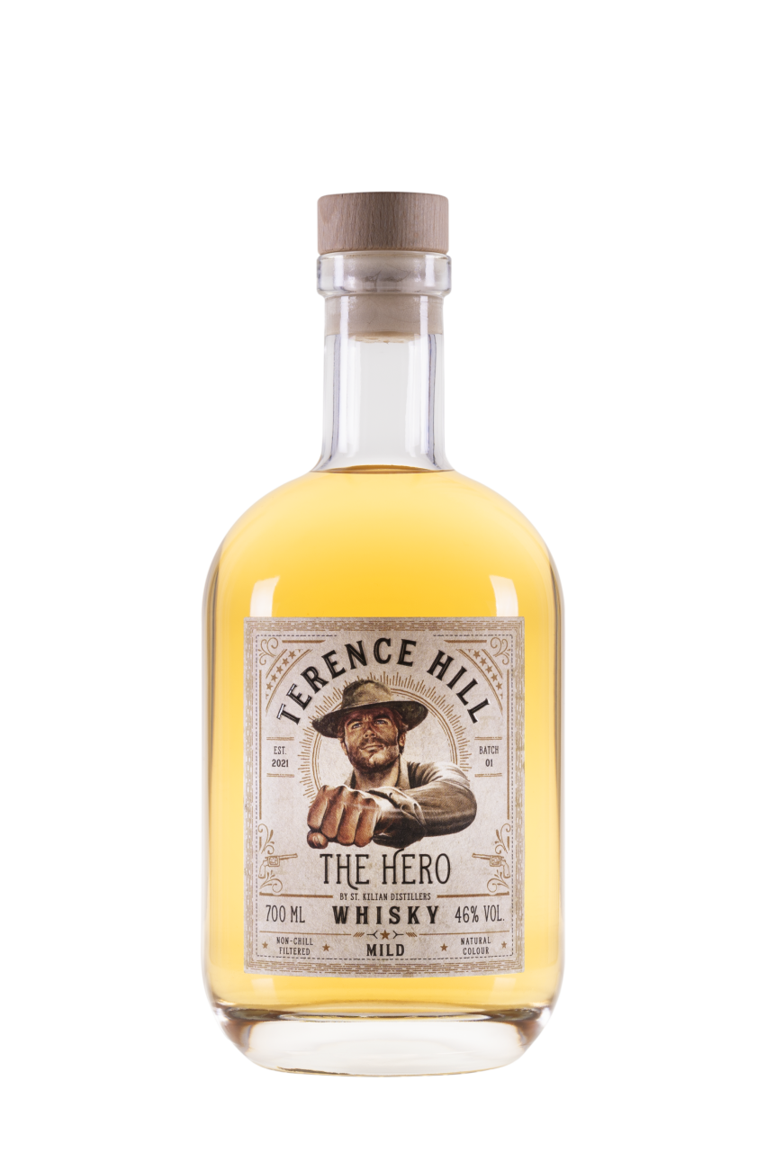 Terence Hill The Hero MILDER Whisky 0,7l 46vol.