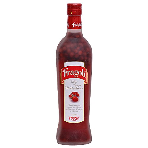 Toschi Fragoli Likör mit ganzen Walderdbeeren 0,7l 24%vol.